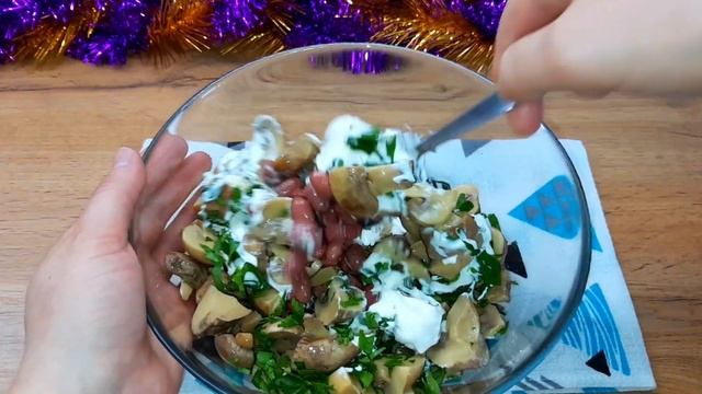 Салат с фасолью  за 2 МИНУТЫ🔥 Вкусно, быстро и бюджетно!
