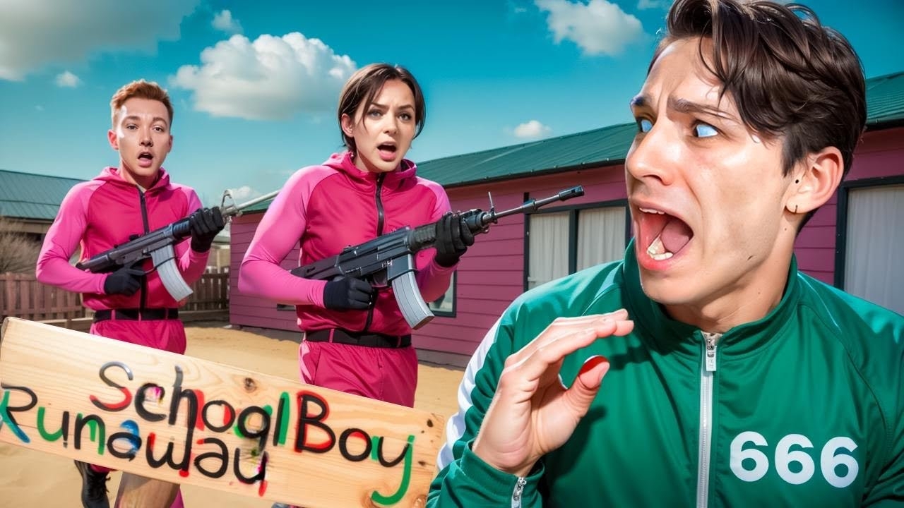 СКУЛБОЙ, НО ЭТО ИГРА КАЛЬМАРА! КРУТОЙ МОД В SCHOOLBOY RUNAWAY