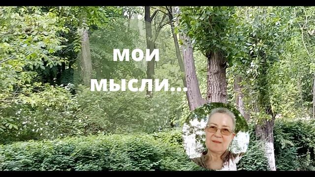 Мои мысли...