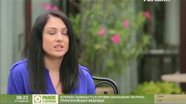 Александр Лещенко и Лина Верес. Интервью для канала "Украина".