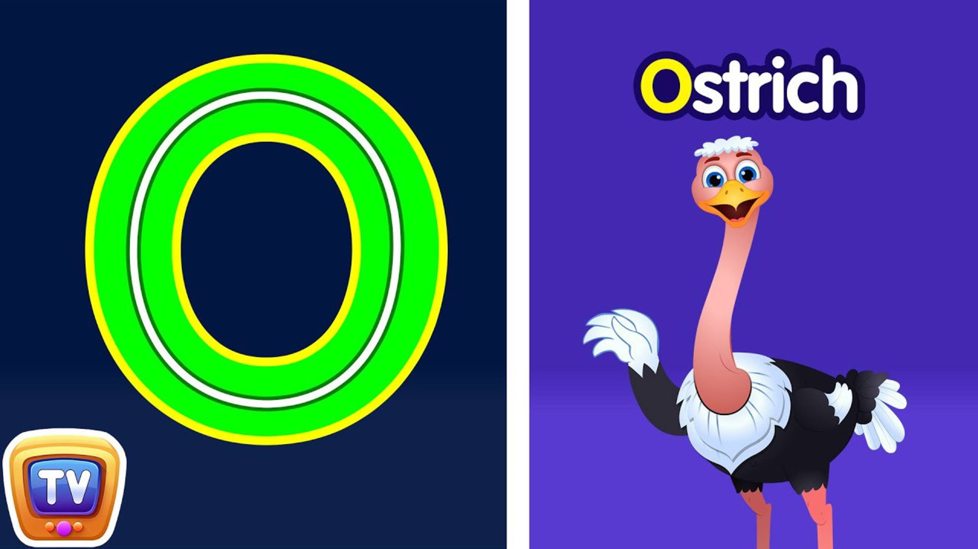 Tracing Uppercase and Lowercase Letters - Letter Oo and Letter Pp- ChuChuTV Toddler Learning Videos