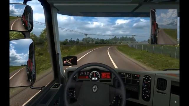 ETS2 carrière multi [FR] #13 L'AUTO STOPPEUR !!!