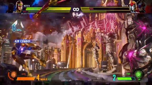 MARVEL VS. CAPCOM: INFINITE Nova,Black Panther Requested Gameplay In Arcade Mode