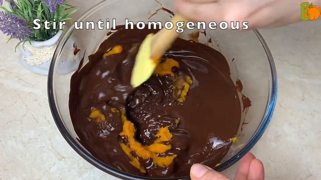 No flour, no eggs! The EASIEST PUMPKIN CHOCOLATE Brownies recipe