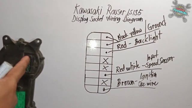 Head Assy wiring connection and Digram / Color coding and function/ Tagalog tutorial.(Rouser Ls 135