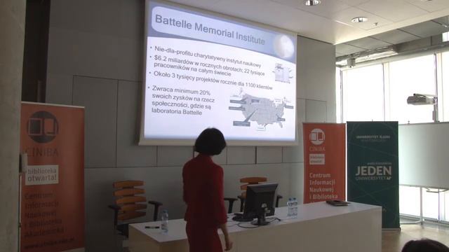 Wykład dr Olgi Koper "Moja przygoda z nanotechnologią"