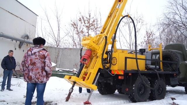 Установка для закручивания анкеров на базе УРБ-2Д2