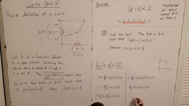 Calculus I -- Limits part 3