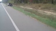 Грибы на трассе .. Mushrooms on the track.