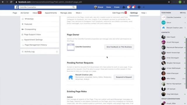 How to accept Facebook business page access request | Reezalt Creative Labs