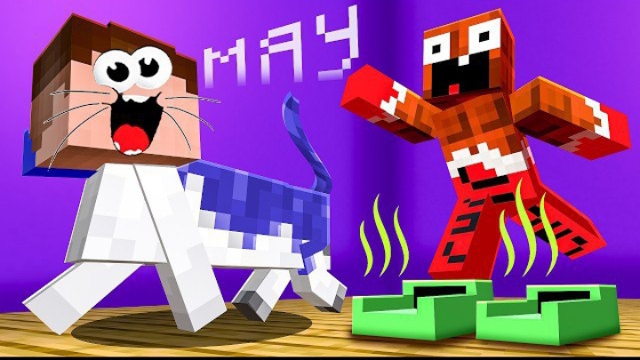 📹 ДРУГ НЕ ЗНАЛ ЧТО Я КОТ И ПОПАЛСЯ В МОЮ ЛОВУШКУ В МАЙНКРАФТ! → 👤 ВЛАДУС →