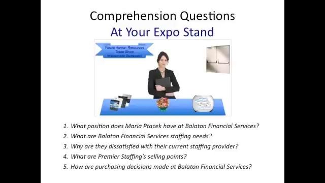 Learn English - Business Dialogues - At Your Expo Stand