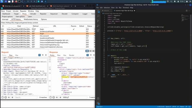 03. Lab 2 - High-level logic vulnerability