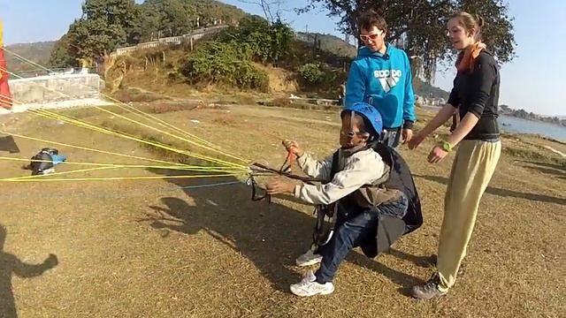 Дети Paragliding