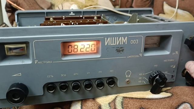 Ишим 003, работа цифровой шкалы на FM диапазоне.
