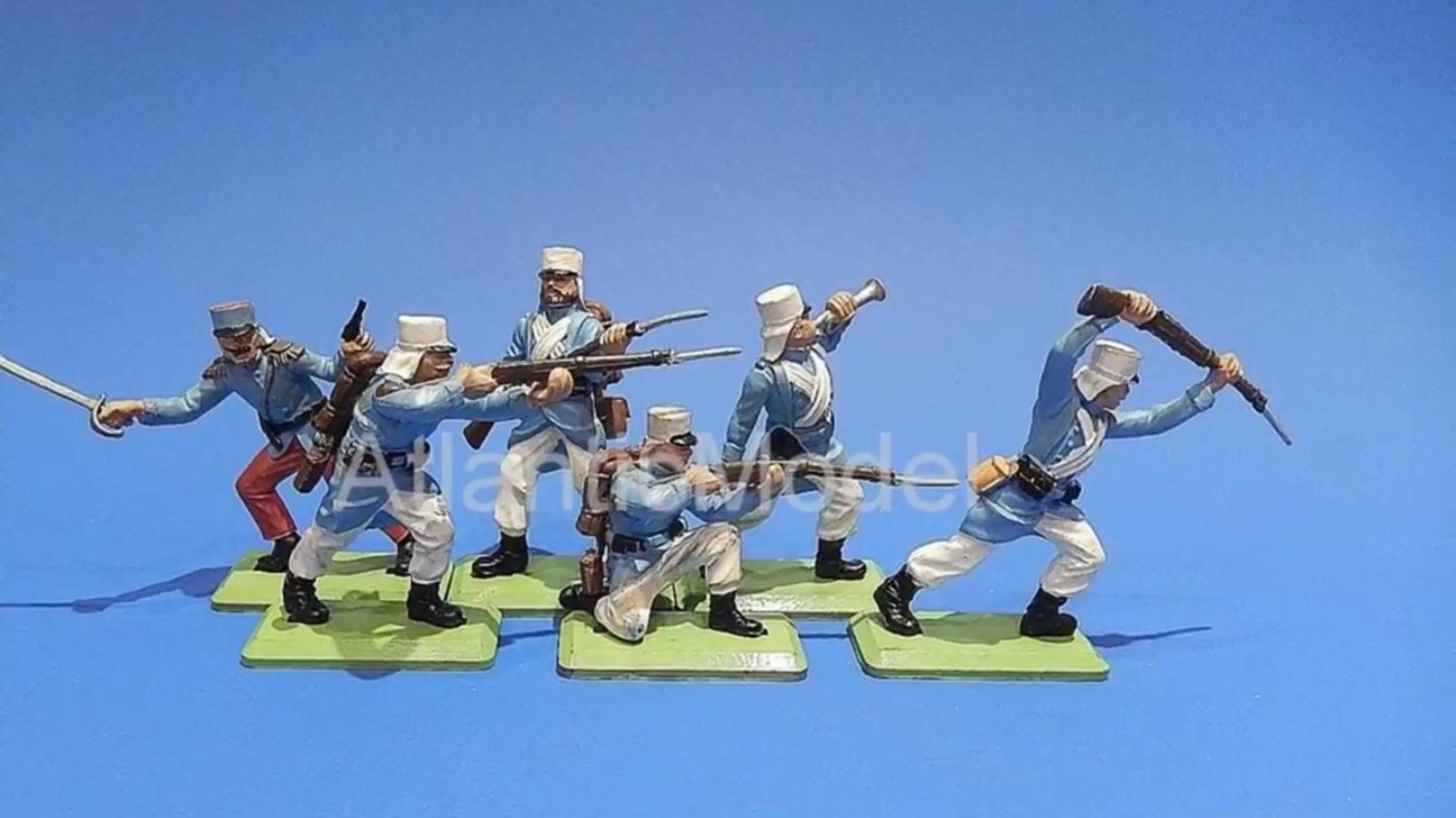 солдатики Britains Французский иностранный легион Пешие солдаты набор