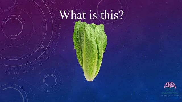 English Vocabulary Test (29) - Vegetables | 12 useful and common words