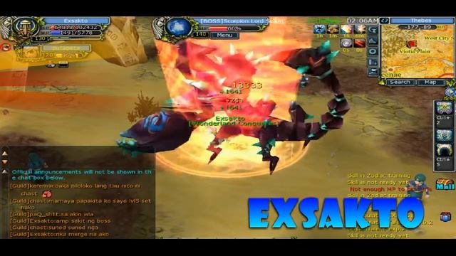 Godswar Thebes ( BOSS Scorpion Lord Serket )