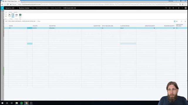 Dynamics 365 Business Central: Production 2/13