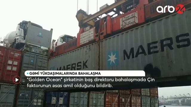 Gəmi yükdaşımalarında 700 faizlik bahalaşma müşahidə olunur - Xəbələr