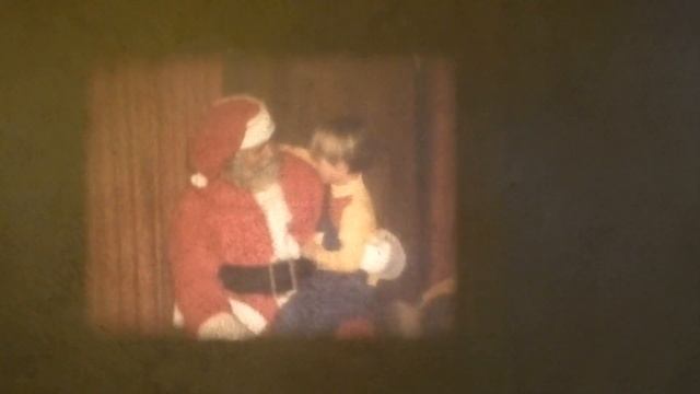 Christmas 1976 Old Vintage 8mm Movie