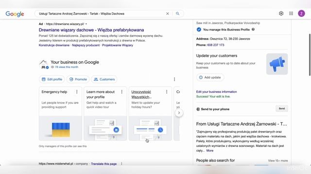 How to activate the "chat" option in your Google Business Profile - Localo
