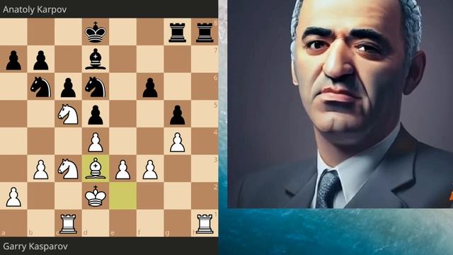 Garry Kasparov V/s Anatoly karpov. world championship 1985