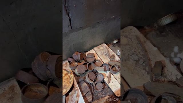 НАВОДИМ ПОРЯДОК В САРАЕ,РАЗГРЕБАЕМ ПОДВАЛ