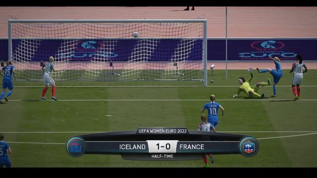⚽  Iceland women      vs  France women   ⚽ | 🏆 ⚽ Uefa Women Euro 2022    (18/07/2022) 🎮 FIFA