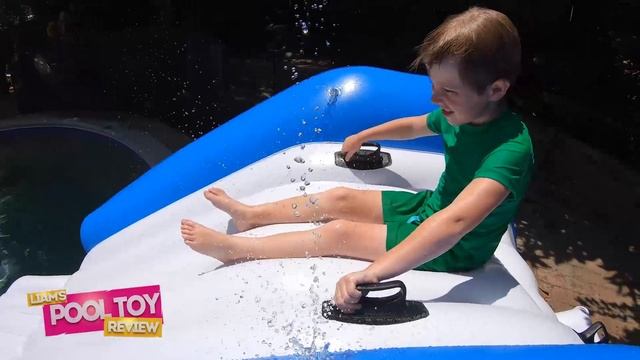 Kool Splash Inflatable Water Slide from Intex | Liam's Pool Toys Review