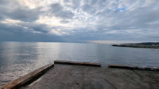 Море сегодня, Тонкий мыс, Геленджик, 3 февраля, Хижина Рыбака