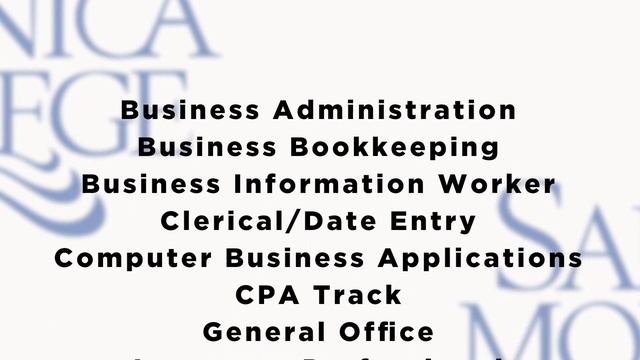 SMC Business Area of Interest