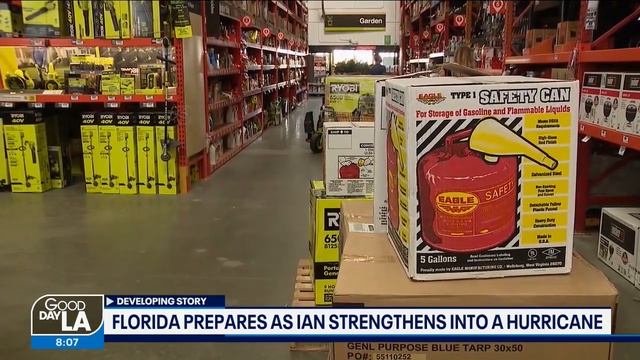 Florida prepares for Hurricane Ian