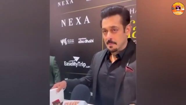 IFFA AWARD: Salman Khan surprised you openly kiss Aishwarya Rai #salmankhan #alenakhalifeh #iffa202