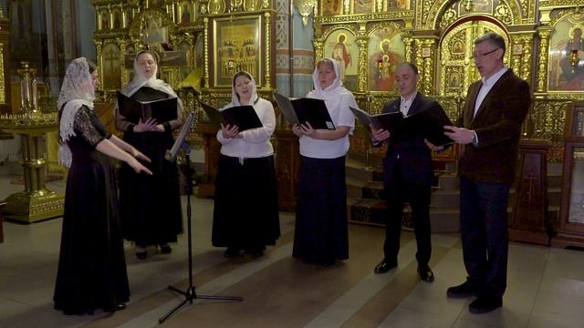 "Дева днесь" кондак Рождества Христова. Бортнянский