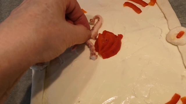 ВІДКРИТИЙ ПИРІГ З МОРЕПРОДУКТАМИ. TORTA SALATA.