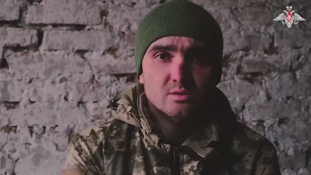 Пленный украинский военнослужащий рассказал, как их обманом отправили в Курскую область