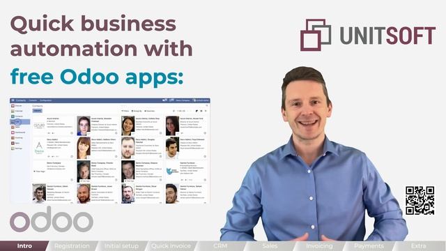 Quick Business Automation with Free Odoo Apps: CRM, Sales, Invoicing | Video 2.1 | Intro