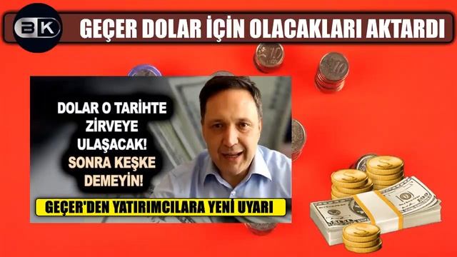 Uykuları Kaçıracak Dolar Kuru Rakamını Açıkladı Selçuk Geçer Dolar 35 Lira İçin Tarih Verdi