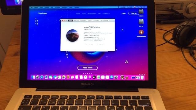 MacBook Pro 13" 2012 (2014) с Апгрейдом... Видео для Авито