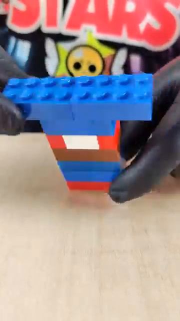 Капитан Америка из ЛЕГО! Lego Самоделка #shorts