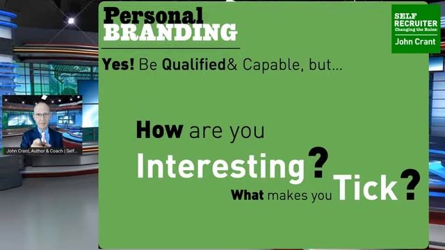 "Resume Renovation" | SelfRecruiter.com & John Crant