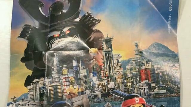 THE LEGO NINJAGO MOVIE POSTER REVEALED!!!