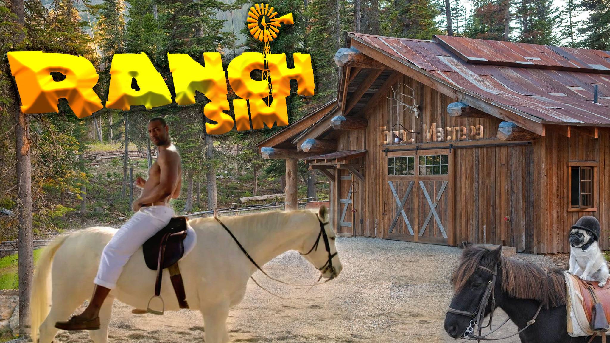 ДА! я на коне / Ranch Simulator
