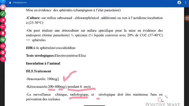 Coccidioidomycose & Penicelliose