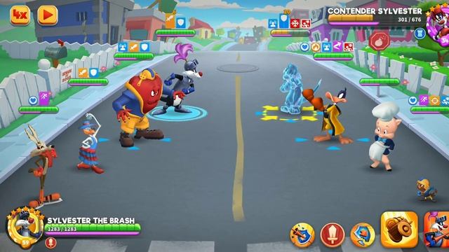 GRIDIRON GOSSAMER CAMPAIGN - ACT 3 - BATTLE 2 (⭐⭐⭐) [LOONEY TUNES WORLD OF MAYHEM]