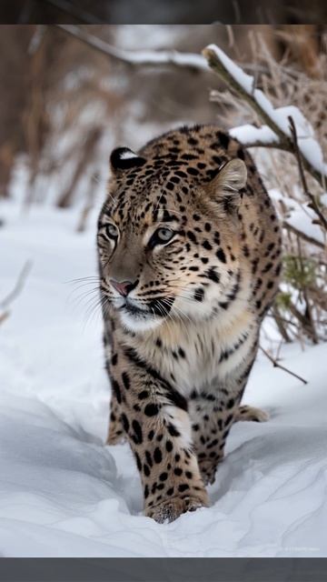 Ghost of the Taiga: The Elusive Amur Leopard in 8K
