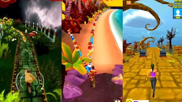 Reverse ( Spirits Cove , Temple Dash Run, Scary Prince )