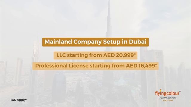 Get Assistance for Business Setup | Accounting & Tax| Immigration |Real Estate in UAE | FlyingColor