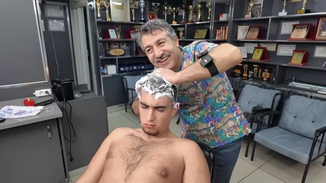 Munur Onkan ASMR massage, массаж, АСМР Турция
